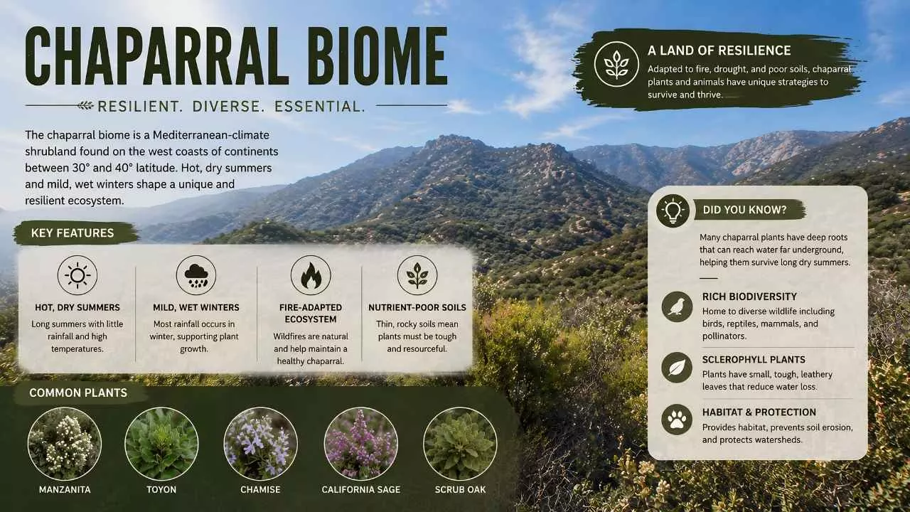 Chaparral biome