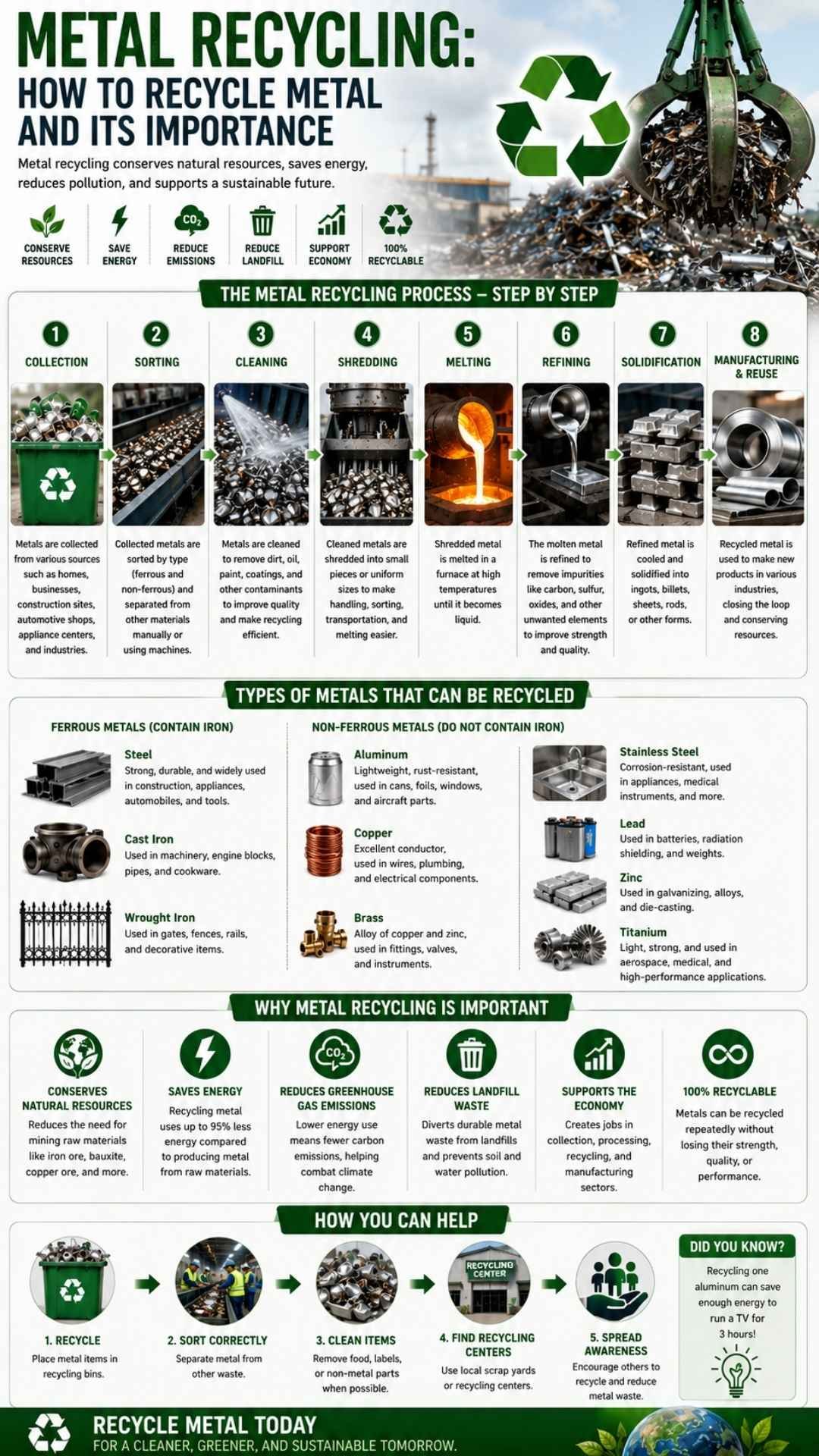 How to Recycle Metal