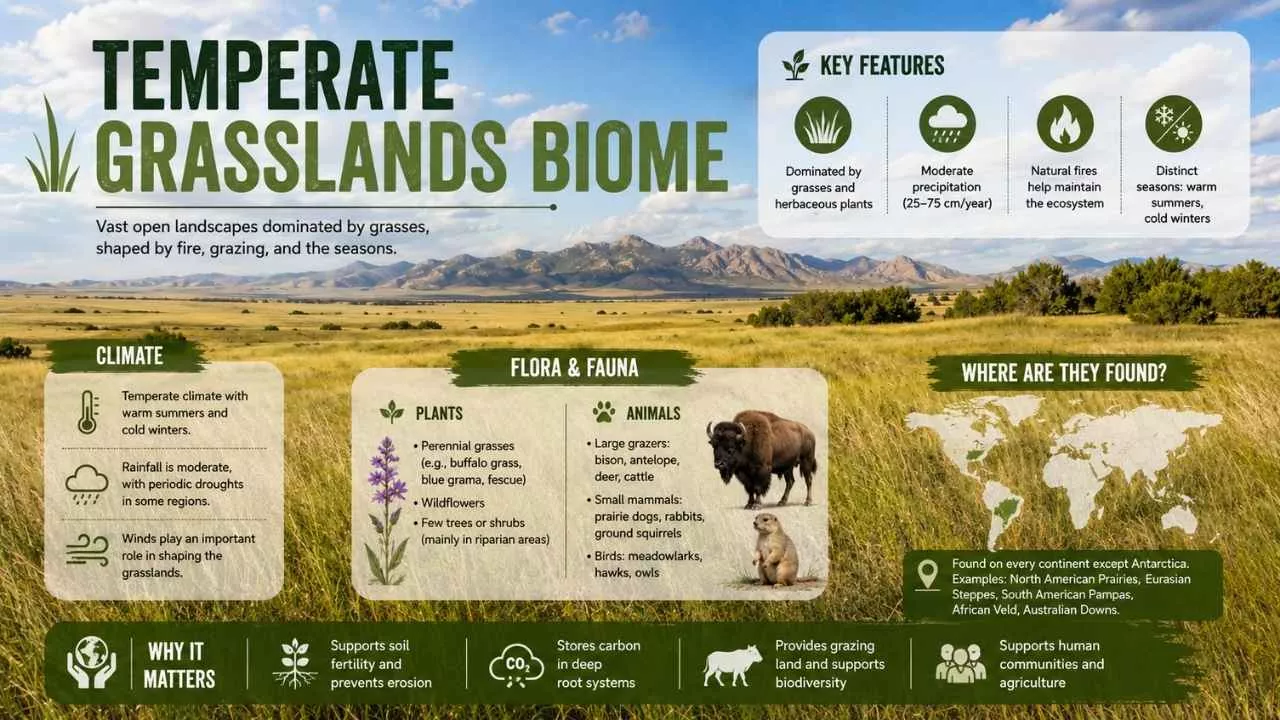 Temperate Grasslands Biome
