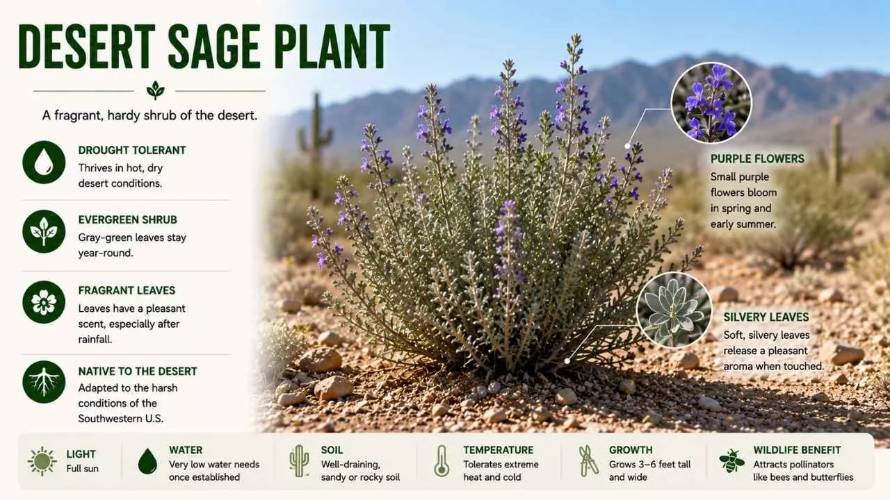 Desert Sage Plant