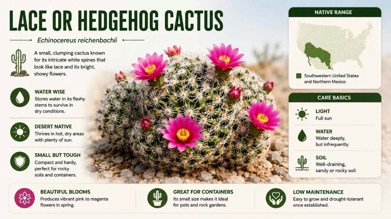Lace or Hedgehog Cactus