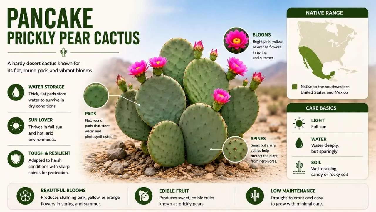 Pancake Prickly Pear Cactus