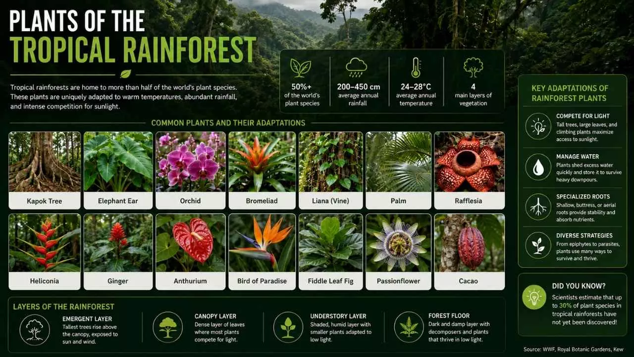 Plants of the Tropical Rainforest