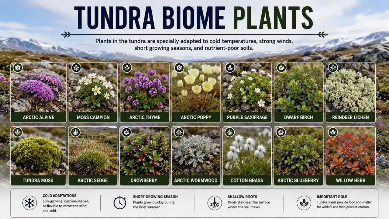 Plants of the Tundra